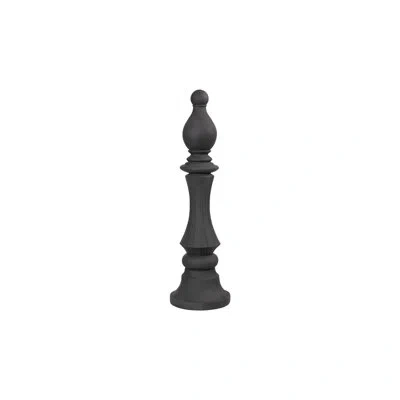 Phillips Collection Bishop Chess Sculpture In Cast Stone
