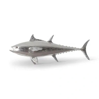 Phillips Collection Bluefin Tuna Fish Wall Décor In Silver