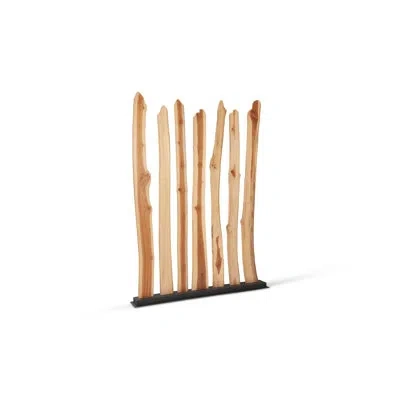 Phillips Collection Branch 62" W X 87" H Solid Wood Room Divider In Brown