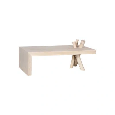 Phillips Collection Branch Waterfall Coffee Table In Bleached