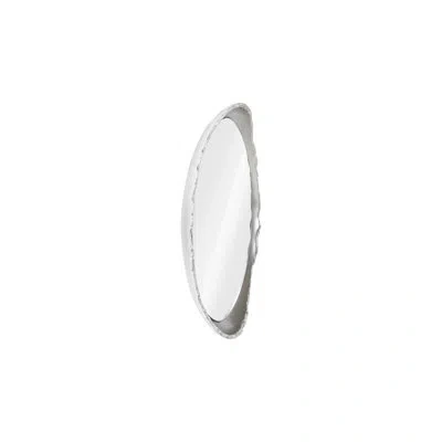 Phillips Collection Broken Egg Modern & Contemporary Accent Mirror In Silver;white