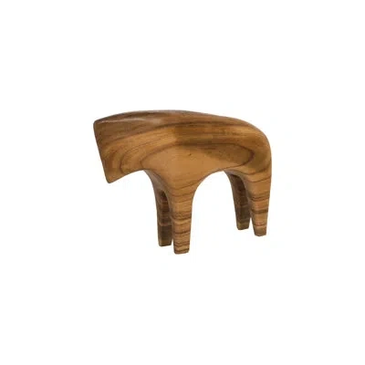 Phillips Collection Bull Sculpture In Brown