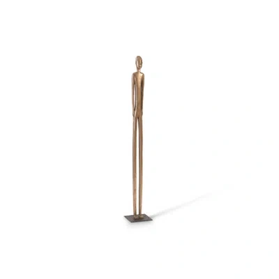 Phillips Collection Bulol Statue In Polished Bronze