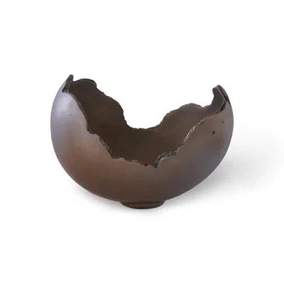Phillips Collection Burled Bowl In Bronze