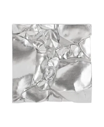 Phillips Collection Carin Resin Wall Tile In Silver