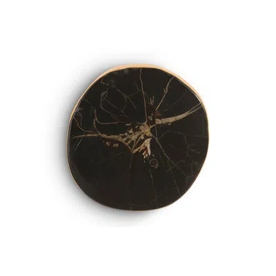 Phillips Collection Cast Naturals Petrified Wood Wall Décor In Black;brown