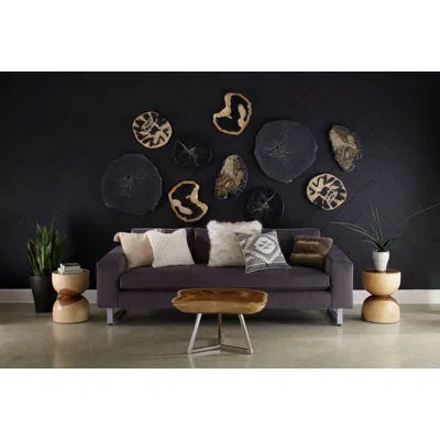Phillips Collection Cast Naturals Petrified Wood Wall Décor In Brown