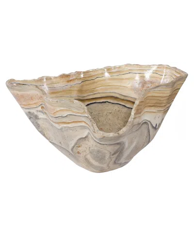 Phillips Collection Cast Onyx Large Bowl In Multi