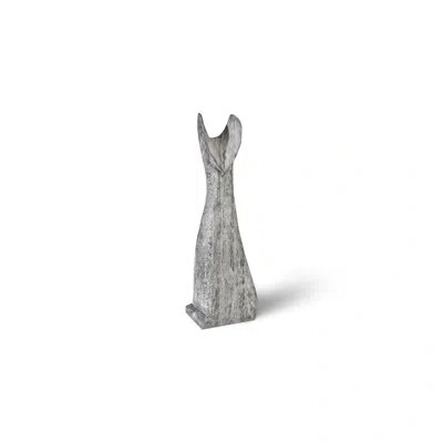 Phillips Collection Cat Sculpture In Gray