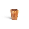 Phillips Collection Chamcha Solid Wood Accent Stool In Brown;natural