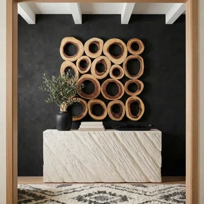 Phillips Collection Chuleta Rings Wall Art In Natural