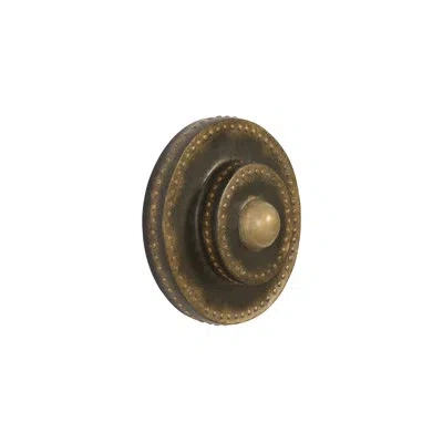 Phillips Collection Circles Wall Tile, Green In Black;brown