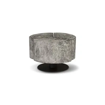 Phillips Collection Clover Solid Wood Coffee Table In Black;gray