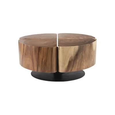 Phillips Collection Clover Solid Wood Coffee Table In Natural