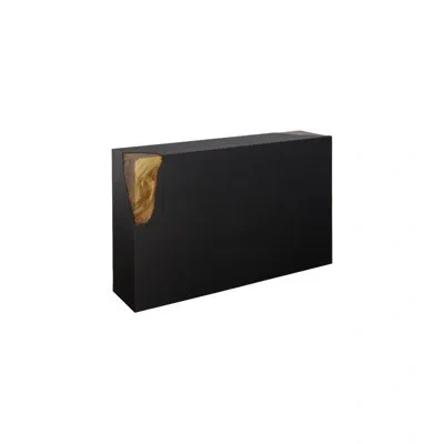 Phillips Collection Cornered 48" Console Table In Black;natural
