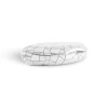 Phillips Collection Crazy Cut Solid Coffee Table In Silver