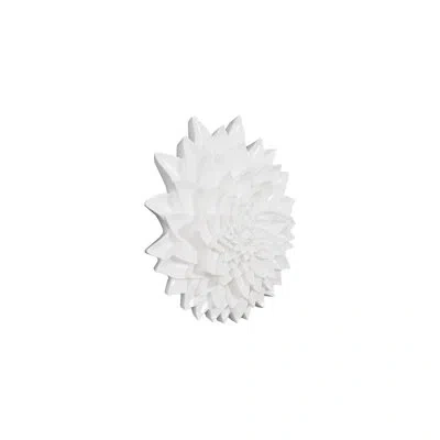 Phillips Collection Dahlia Flower Wall Art In White