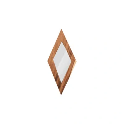 Phillips Collection Diamond Accent Mirror In Natural