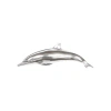 Phillips Collection Dolphin Wall Décor In Silver