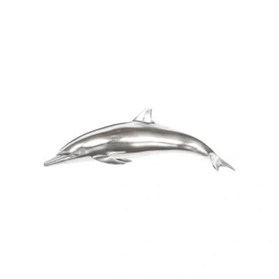 Phillips Collection Dolphin Wall Décor In Silver