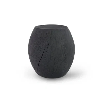 Phillips Collection Drum Stool In Black