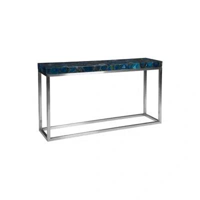 Phillips Collection Elements 60" Console Table In Blue