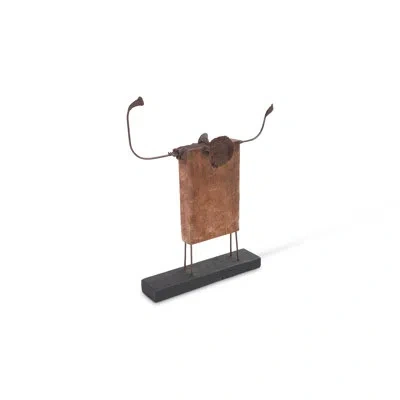 Phillips Collection Elephant Sculpture In Brown