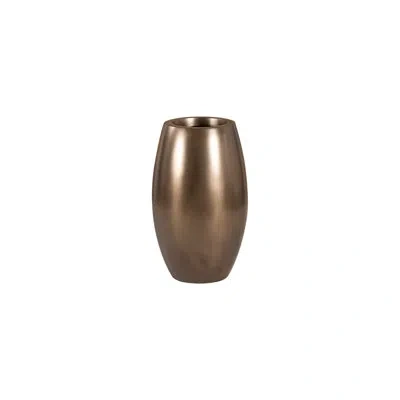 Phillips Collection Elonga Resin Pot Planter In Bronze