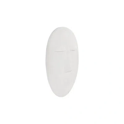 Phillips Collection Emerging Face Wall Art, Roman Stone In Off White
