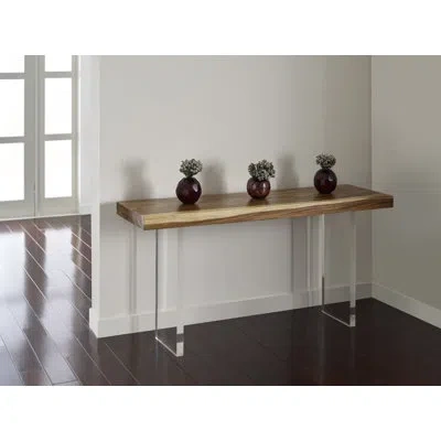 Phillips Collection Floating 60" Console Table In Brown