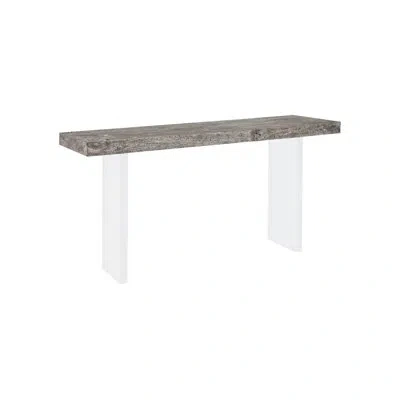 Phillips Collection Floating 60" Console Table In Gray