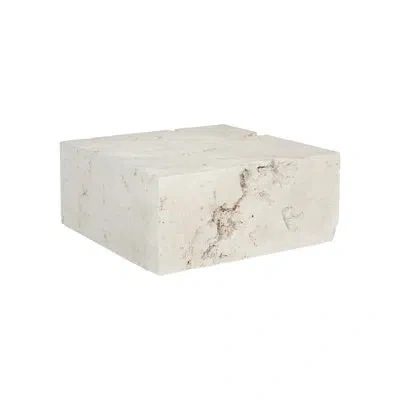 Phillips Collection Formation Coffee Table, Square, Roman Stone In Roman Stone;roman Stone