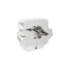 Phillips Collection Freedom Console Table In Silver Leaf In White