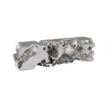 Phillips Collection Freeform Bench In Silver Leaf