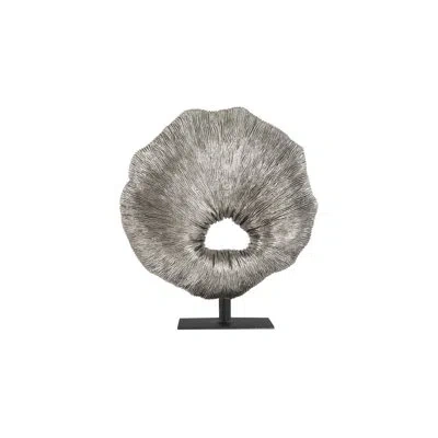 Phillips Collection Fungia Sculpture In Silver