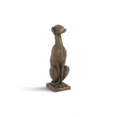 Phillips Collection Grayhound Statue In Bronze