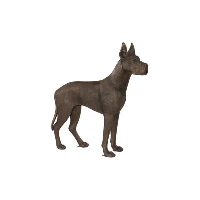 Phillips Collection Great Dane, Standing , Bronze In Brown