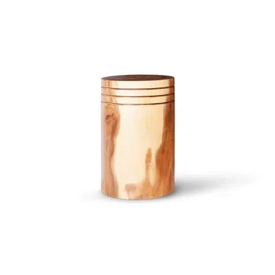 Phillips Collection Groove Pedestal In Brown