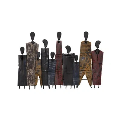 Phillips Collection Honey Drum People Wall Décor In Brown
