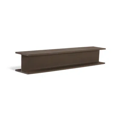 Phillips Collection I-beam Wall Shelf In Brown