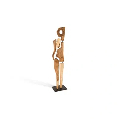 Phillips Collection Jill Chamcha Wood Sculpture In Brown