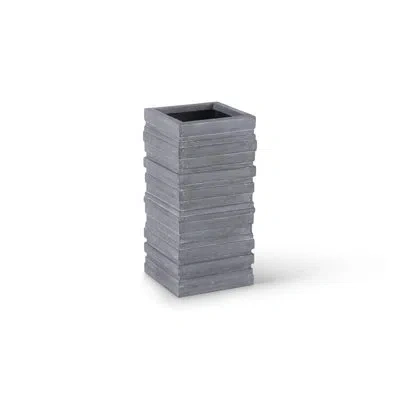 Phillips Collection June Resin Pot Planter In Gray