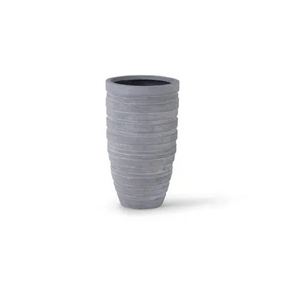 Phillips Collection June Resin Pot Planter In Gray
