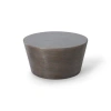 Phillips Collection Kono Solid Coffee Table In Gray