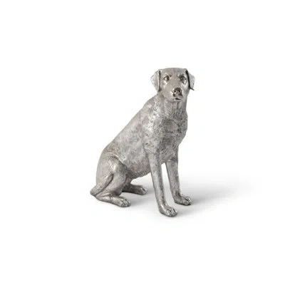 Phillips Collection Labrador, Sitting In Silver Leaf