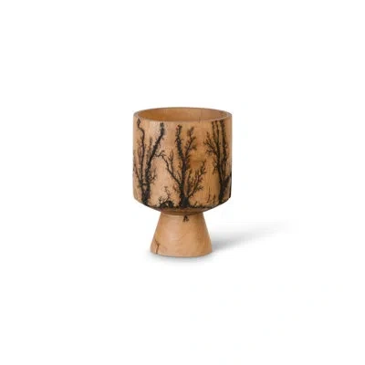 Phillips Collection Lightning Vase In Brown