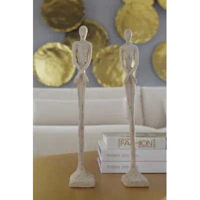 Phillips Collection Lloyd And Lottie Sculpture 2 Piece Set In Off White