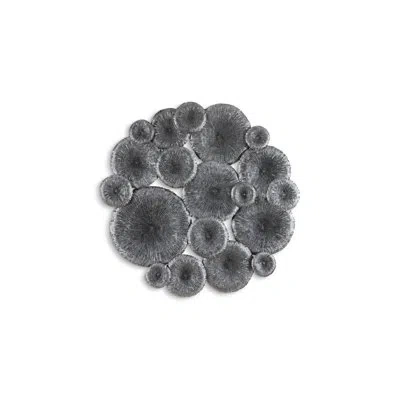 Phillips Collection Lotus Collage Metal Wall Décor In Silver