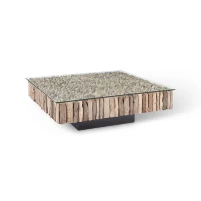 Phillips Collection Manhattan Coffee Table In Clear