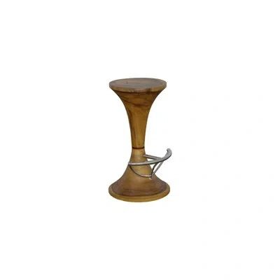 Phillips Collection Marley Solid Wood 30'' Bar Stool In Brown
